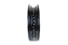 Load image into Gallery viewer, 16" x 3.00 KH Type Star Hub Wheel Black 1948 / 1966 FL
