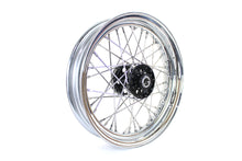 Load image into Gallery viewer, 16" x 3.00 KH Type Star Hub Wheel Chrome 1948 / 1966 FL
