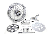Load image into Gallery viewer, 16" x 3.00 Rear Wheel Kit with Caliper Chrome 1973 / 1985 FX 1973 / 1985 FL