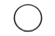 Load image into Gallery viewer, 21" x 2.15 Rolled Edge Rim Black 0 /  All models for front application