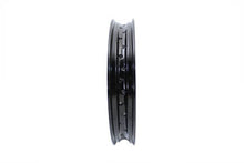 Load image into Gallery viewer, 18" x 2.15 Rolled Edge Rim Black 0 /  All models for front or rear application