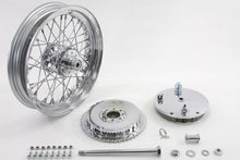 Load image into Gallery viewer, 16" x 3.00 Wheel and Brake Drum Assembly Chrome 1975 / 1978 XL Rear