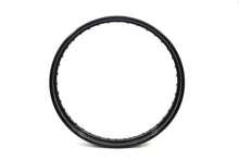 Load image into Gallery viewer, 21" X 2.15 Rolled Edge Rim Black 0 /  All models for front application