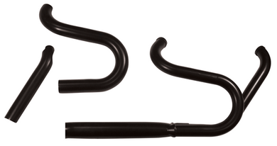 Powerhouse 2 Into 1 Exhaust System Black Fxst 1984 / 2017 3