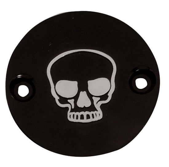 Black Silver Skull Cover M8 2017 / Later