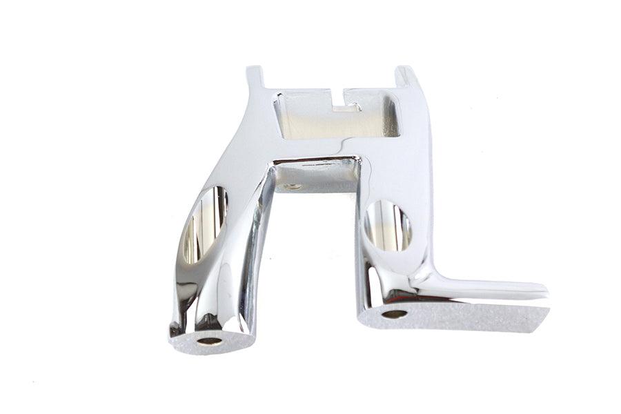 M8 Left Bracket Footboard Mount Chrome 2018 / UP FLHC 2018 / UP FLHCS 2018 / UP FLDE 2018 / UP FLSL