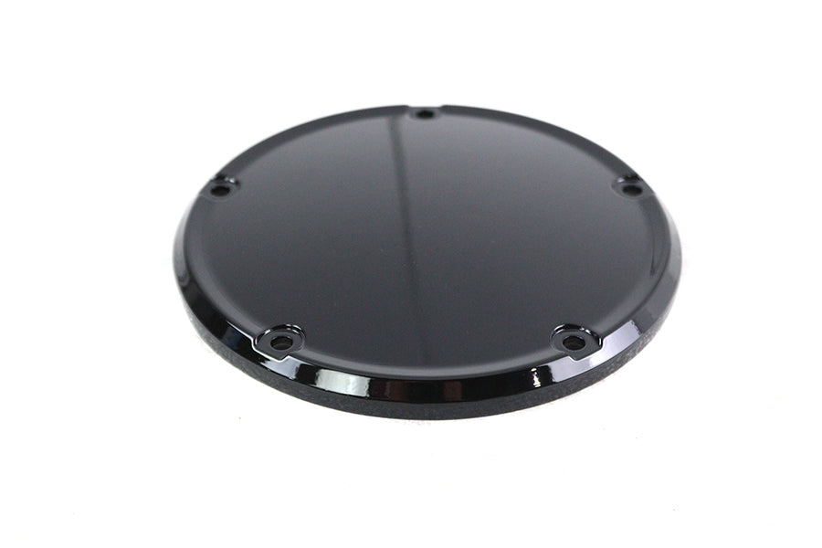 M8 Gloss Black 5-Hole Smooth Derby Cover 2019 / UP FXST