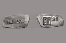 Load image into Gallery viewer, 1948-1957 Neck Hallmark Number Plate Set 1948 / 1957 FL