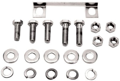 Transmission Part Plate Hardware Oem Style Big Twin 1965 / Early 77 Chrome Stock Type......Colony 9418-19