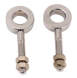 Chain / Axle Adjuster Rear Kit W / Nuts Kh Sportster 52 / 78 Chromed Replaces HD 34985-52 Or 41431-84T