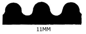 Drive Belt Primary 11Mm 92T Big Twin 5 Spd 1-1 / 2"Wide 92T Open / Closed Primary...Bdl-5S11