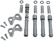 Eng Pushrod Cover Kit Sportster 91 / 03 Collapsible Type To Install Adj Pushrods