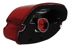 Taillight Lens Lay Down Style Softail 00 / E03(Except Fxstd Flsts)FLT Dyna Sportster 99 / E03 Red Lens