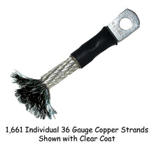 Load image into Gallery viewer, Cable Bty Ultra-Flexible Black 12&quot; Ctr / Ctr 1 / 4&quot; &amp; 5 / 16&quot; Holes 4 Gauge Tinned Copper 78-112-1