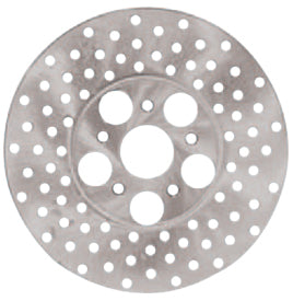 Brake Rotor Drilled Stainless Steel 10" FL 72 / 78 FX R 73 / 78 XL Fr 73 Stainless Steel Replaces HD 41807-73