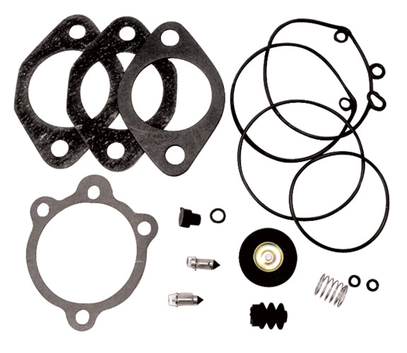Rebuild Kit For E Keihin Carb Big Twin 76 / 89 Sportster L76 / 87 W / Butter- Fly Choke Replaces HD 27006-76