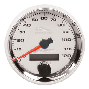 Speedometer Elec-Autometer Cus App 2 5 / 8" Diameter Chrome Dial W / Chrome Plated Bezel / Cup Lcd Odo .19342
