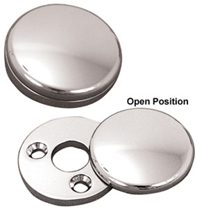 Front Fork Lock Cover FLHr Models 94 / 02 Billet Alum Chrome Plated W / O Hardware Replaces HD 71659-99A