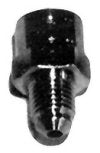 Brake Part Fitting Straight 3 / 8-24 Male X 1 / 8