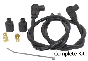 Pro Kit 8Mm Spark Plug Wires Black 90 Degree Boots 24"Long Spiro Pro Core Taylor.76081