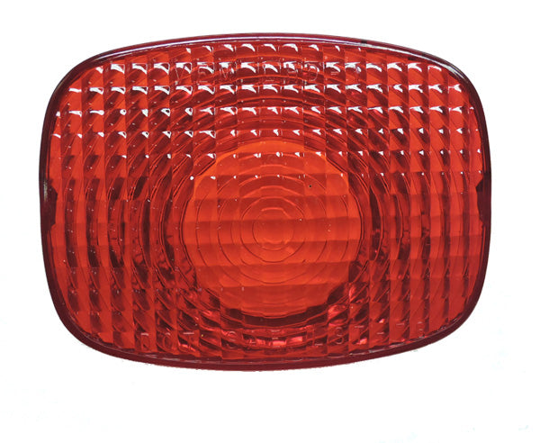 OE Style Taillight Lens Red Big Twin Sportster 73 / 93(Except Fxdwg 93) Side Car 79 / 98 Dot Approved