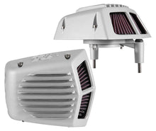 Load image into Gallery viewer, K&amp;N The Shaker Intake System Dyna / Softail 01 / 16 Touring 01 / 07 Satin Silver Finish #Rk-3950S
