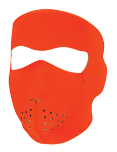 Neoprene Face Mask High Visibility / Orange Full Face Mask Zanheadgear Wnfm142