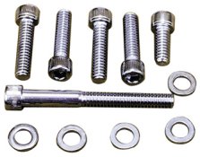 Transmission Part Top Cvr Hardware Allen Chrome Plated Big Twin 1987 / 1997(Except Dyna) Chrome Plated Replaces 4717A 4741A 3594...8907-5