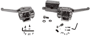 Handlebar Controls Ergonomic Big Twin Sportster 1984 / 1995 W / 3 / 4" Bore Includes Switch Covers Cp