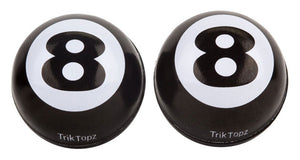 Custom Valve Stem Cap 8 Ball Fits Tube Or Tubeless Stems Black 8 Ball MFG#Ebc-Bk