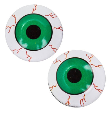 Custom Valve Stem Cap Eye / Grn Fits Tube Or Tubeless Stems Eyeball / Green MFG#Eyc-Gr