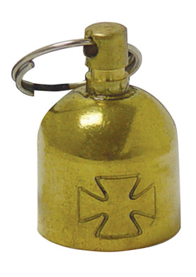 Bell W / Maltese Cross Any Application Brass
