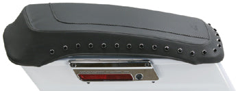 Saddlebag Lid Cvr Black Prl Stud Fits FL Touring Models 1993 / Later W / Stock HD Hard Bags #77600