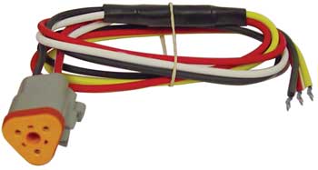 Speedo Sensor Adapter Cable Uw #48062 Or #48063 Only Male Female Deutch End Con Sen-1012