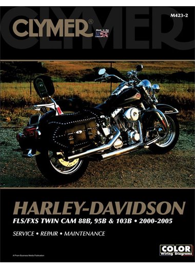 Repair Manual Clymer M423-2 Softail All Models 2000 / 2005 Detailed Service & Repair