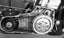Load image into Gallery viewer, Belt Drive &amp; Cl Kit 8Mm 1-1 / 2&quot; Big Twin 4 Spd 1970 / 1984 W / Kevlar Belt Evbb-3T-4