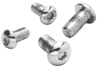 Hardware Button Allen Screw Chrome Plated 10-32 X 1