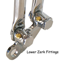 Load image into Gallery viewer, Antique Springer 18&quot; Chrome Big Twin Custom Application Includes Axle Kit