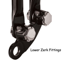 Load image into Gallery viewer, Antique Springer 18&quot; Black Big Twin Custom Application Includes Axle Kit