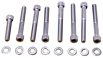 Gear Case Parts Cover Screws Allen Head Sportster 1971 / 1985 Chrome Plated Colony 8783-8
