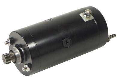 Starter Motor Prestolite Style Big Twin Sportster Most Models Late 66 / 82 Black Replaces HD 31458-66Ta