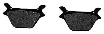 Brake Pads Kevlar Style 9 Softail Dyna Fxr Sportster L87 / 99 Rear Replaces HD 44209-87 & 44213-87