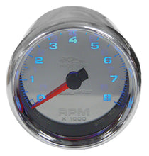 Load image into Gallery viewer, Tachometer 8000 Rpm Autometer Custom App Chrome Dial Chrome Plated Bezel / Cup 12 Volt Models .19308