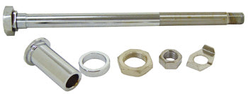 Rear Axle Kit Big Twin 67 / 72 W / Chrome Hardware