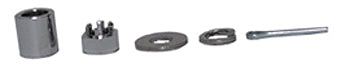 Rear Axle Hardware Chrome Big Twin 4Spd W / Rear Belt 1980 / 1986 Replaces HD# 41110-79