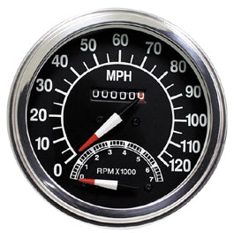 Spdo W / Electrical Tach Mph 2:1 Ratio FL 47 / 67 81 / 84 Fxwg 84 / 86 Softail 84 / 90 Replaces HD 67198-88T