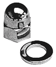 Cylinder Base Nuts Acorn Style Big Twin 1936 / 1977 W / Washers Chrome Plated - Colony 7017-16