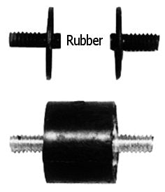 Stud Rubber Mounting Standard Custom Use & Oil & Gas Tank 1 / 4-20X1 / 2