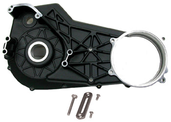 MATTE BLACK INNER PRIMARY COVERS FOR HARLEY DAVIDSON SOFTAIL 1990/1993