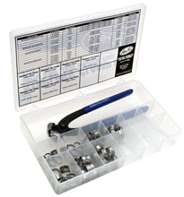 Load image into Gallery viewer, Stepless Clamp Fitting Kit W / Tool 70 Piece Kit W / Plastic Storage Box Mp 12-0083